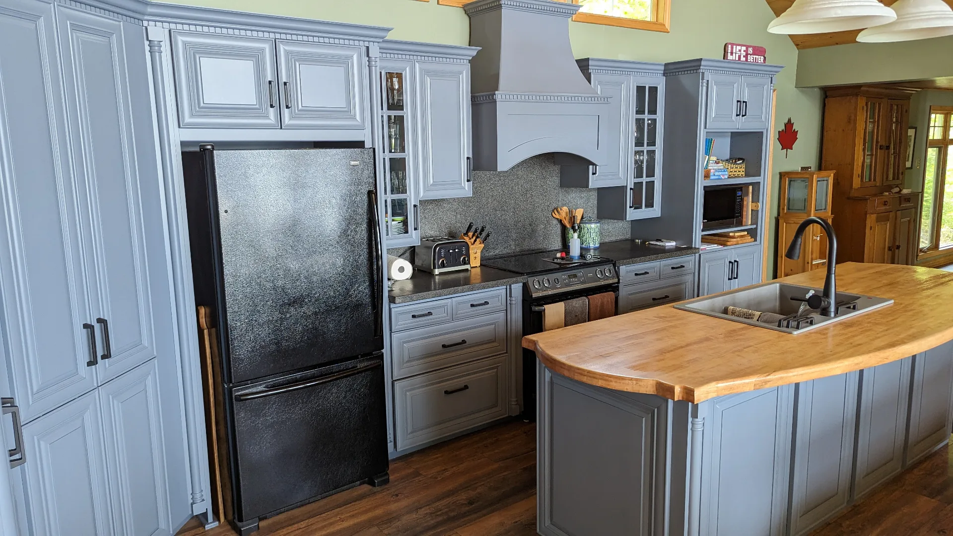 Cabinet Refinishing project