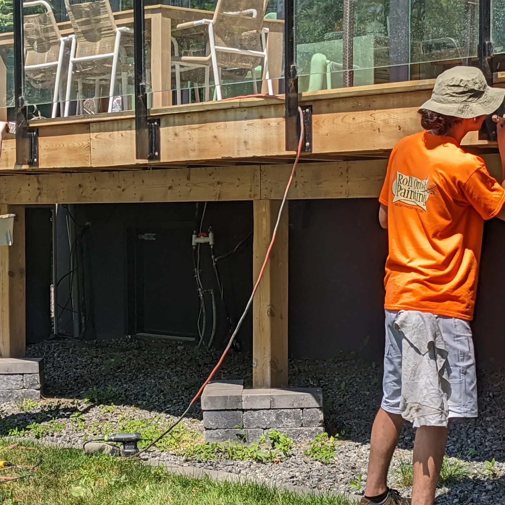 Deck & Fence Staining project